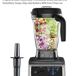 Very good quantity iCucina 1500w Blender for Kitchen with Pre-set Blending Programs, 64oz Heavy Duty Professional-Grade Blenders for Smoothies, Soups,