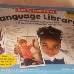 Early Learning language library photo cards 