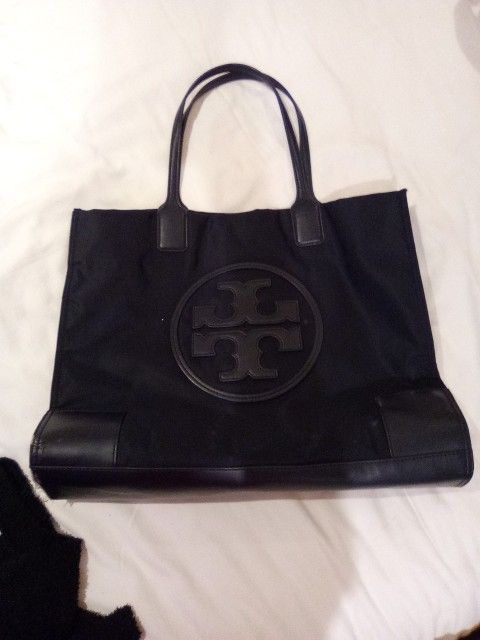 Tory Burch Blue Oversized Purse