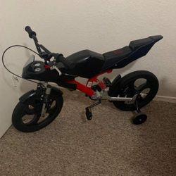 16 Inch Kid Bicycle dirt Bike Style Good Condition Smoke And Pet