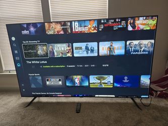 75" SAMSUNG SMART TV 