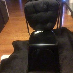 Metal Black chairs