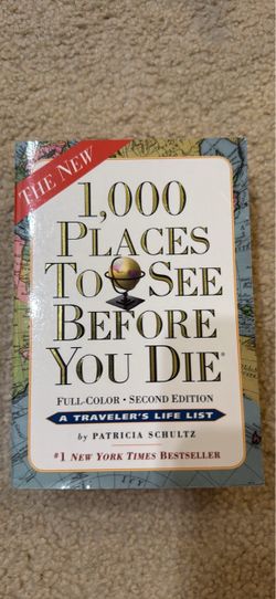 1,000 Places to See Before You Die Book