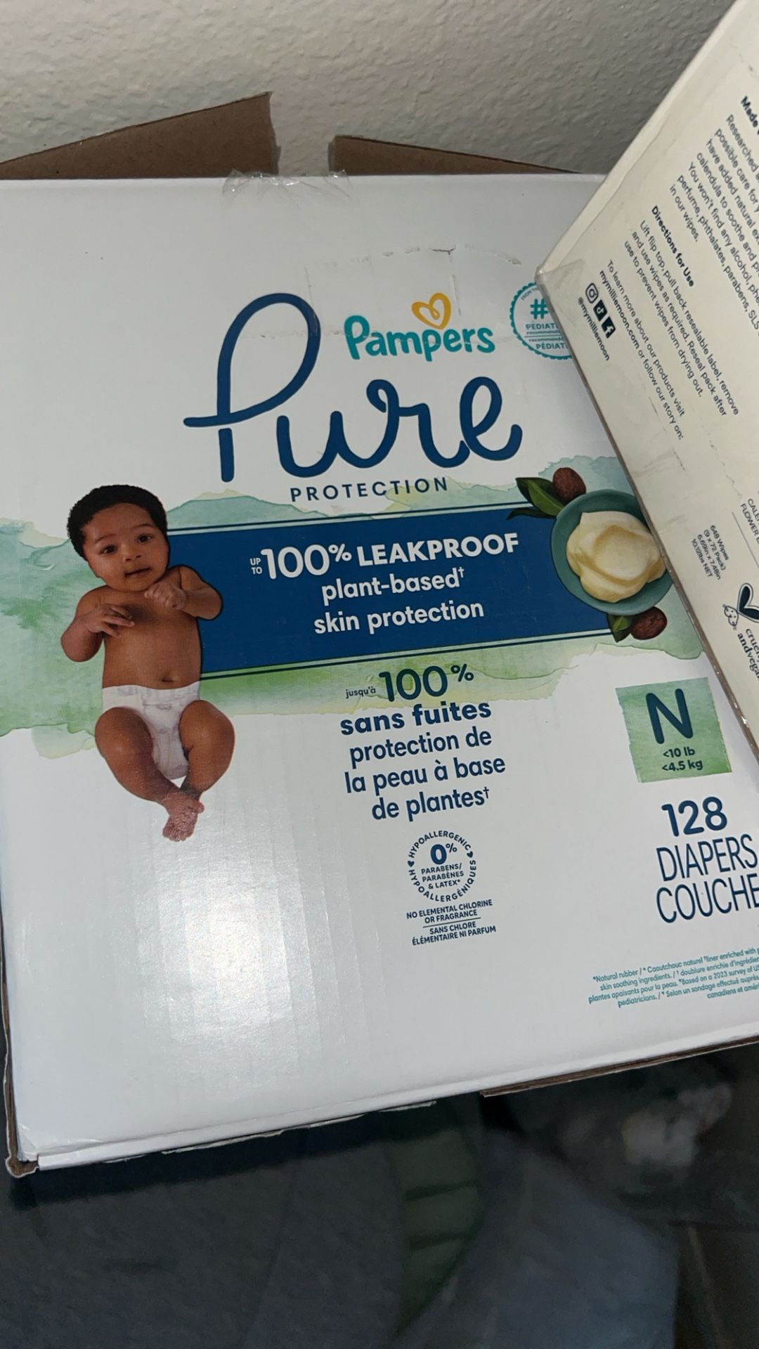 Pampers Pure 126ct Newborn