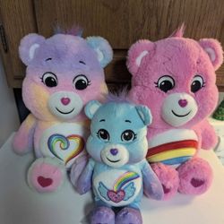 3 Care Bears I'm excellent condition