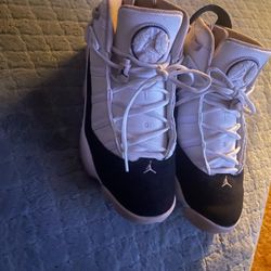 Nike Air Jordan 6 Rings,White Fossil 