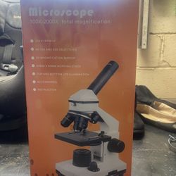 Microscope 100x-2000x Total Magnification 
