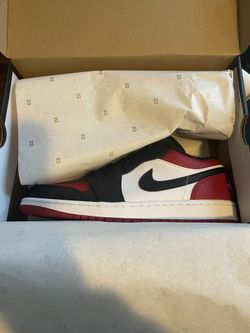Jordan 1 Low Bred Toe