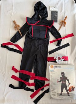 California Costumes Stealth Ninja Kids Costume Set