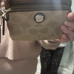 Coach wristlet