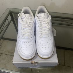 Air Force Ones W/ Bubble Gum Bottom