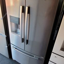 Whirlpool 36" Wide Stainless Steel French Door Refrigerator