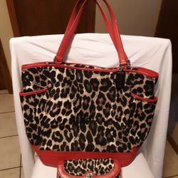 Coach Bag Ocelot Leopard Print Bag