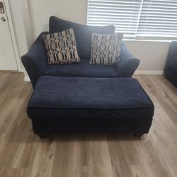 Oversized Chair, Loveseat, Footrest