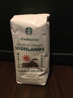 Starbucks Sun-Dried Ethiopia Highlands Coffee 1 lb