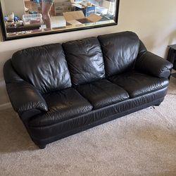 Free black couch