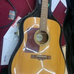 Left Handed Acoustic Guitar