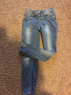 Justice Jeans Girls 10 bling