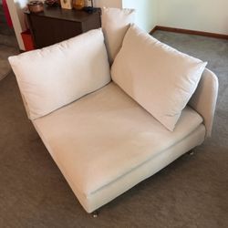 IKEA SÖDERHAMN modular sofa, corner section, light beige