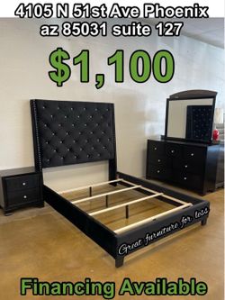 Queen size bedroom set brand new