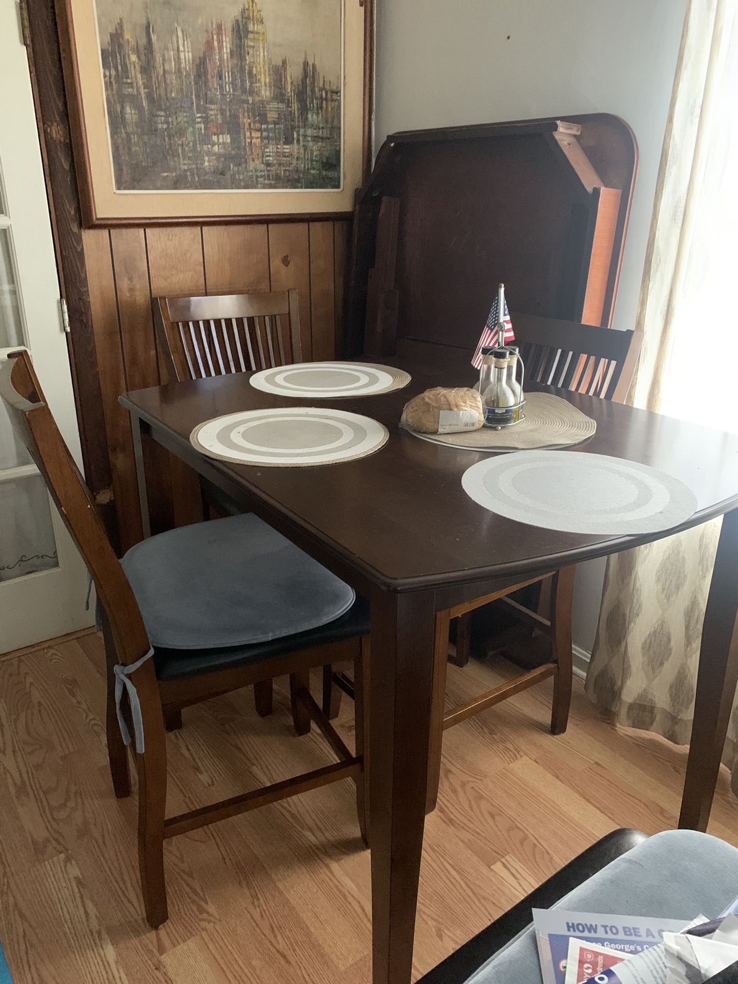 High Dinning Table And Chairs
