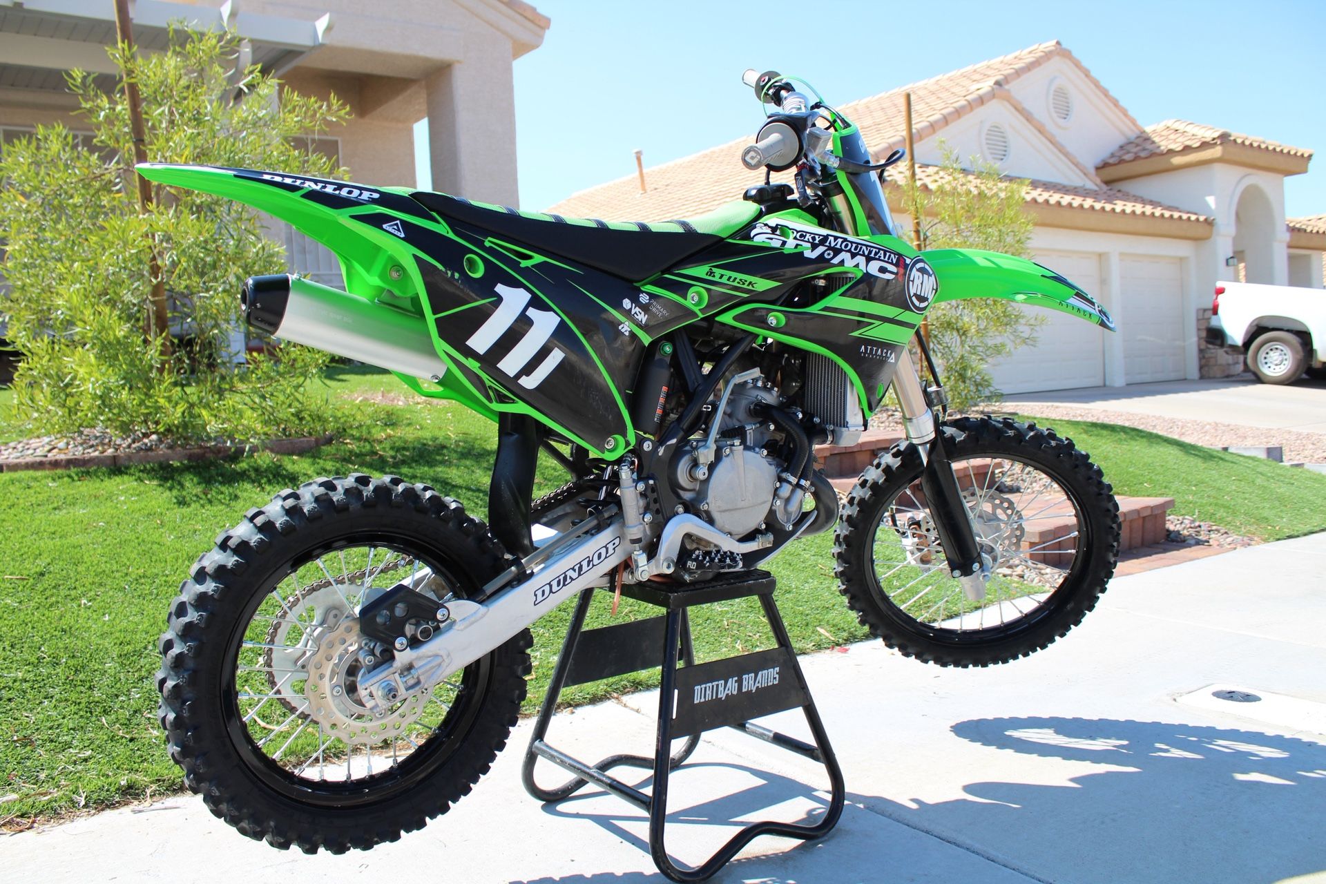 **2022 KX85 Kawasaki Dirt Bike**