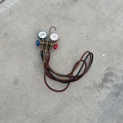 Yellow Jacket Test And Charging Manifold Gauges Imperial Hoses R12 R22 R502