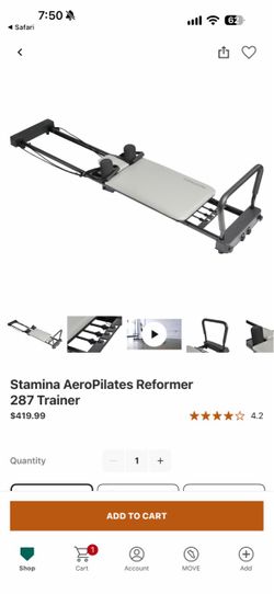 Aero Pilates reformer
