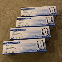 4 Toner Cartridges For HP LaserJet Pro M255dw