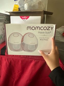 mom, cozy hands-free pumps
