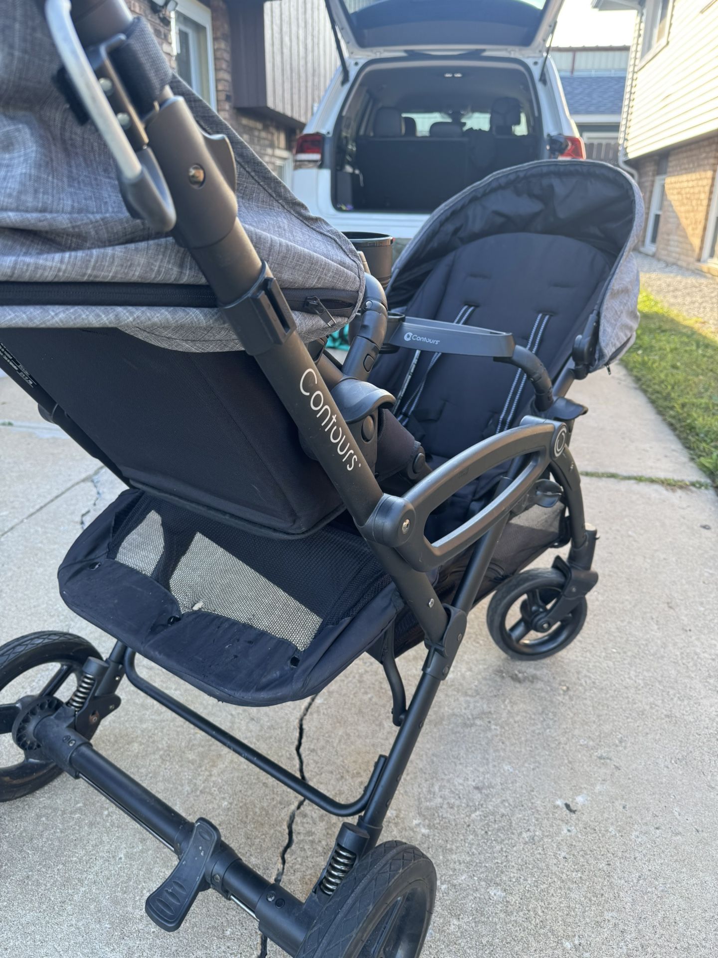Contours double stroller