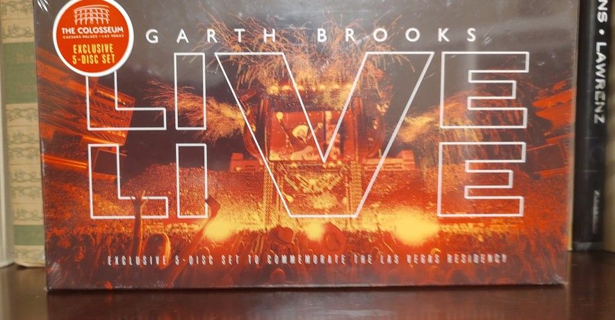 NEW, Garth Brooks LIVE/Las Vegas 5 CD Set