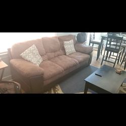 Sofa Couch  - Brown
