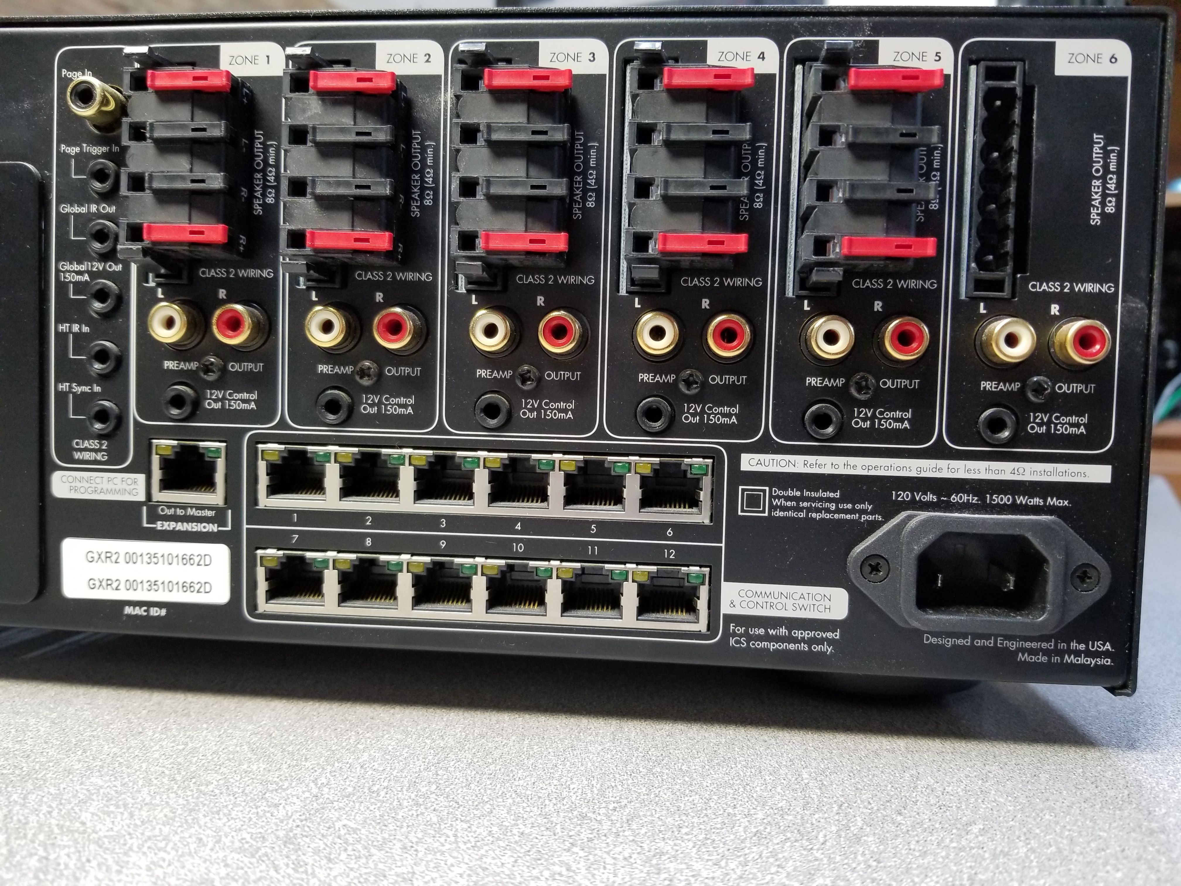 Niles GXR2 Modular Multizone Receiver for Sale in Chicago, IL OfferUp