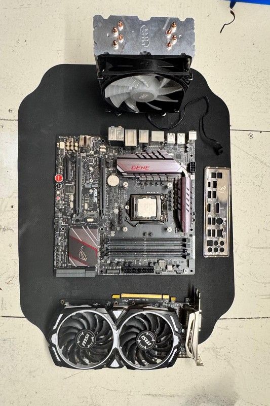 Motherboard, CPU & GPU Combo