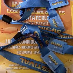 Miche fest Sunday Wristbands 