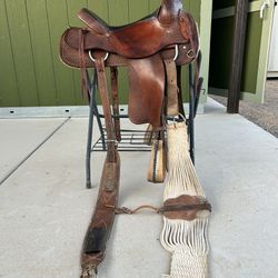 16 Inch Crates Roping Saddle