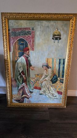 29in x 42in oil painting