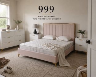King bed frame