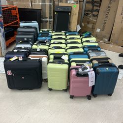 Suitcases (including SwissGear)