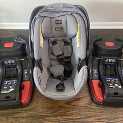 Britax B-Safe Car Seat and (2) Bases