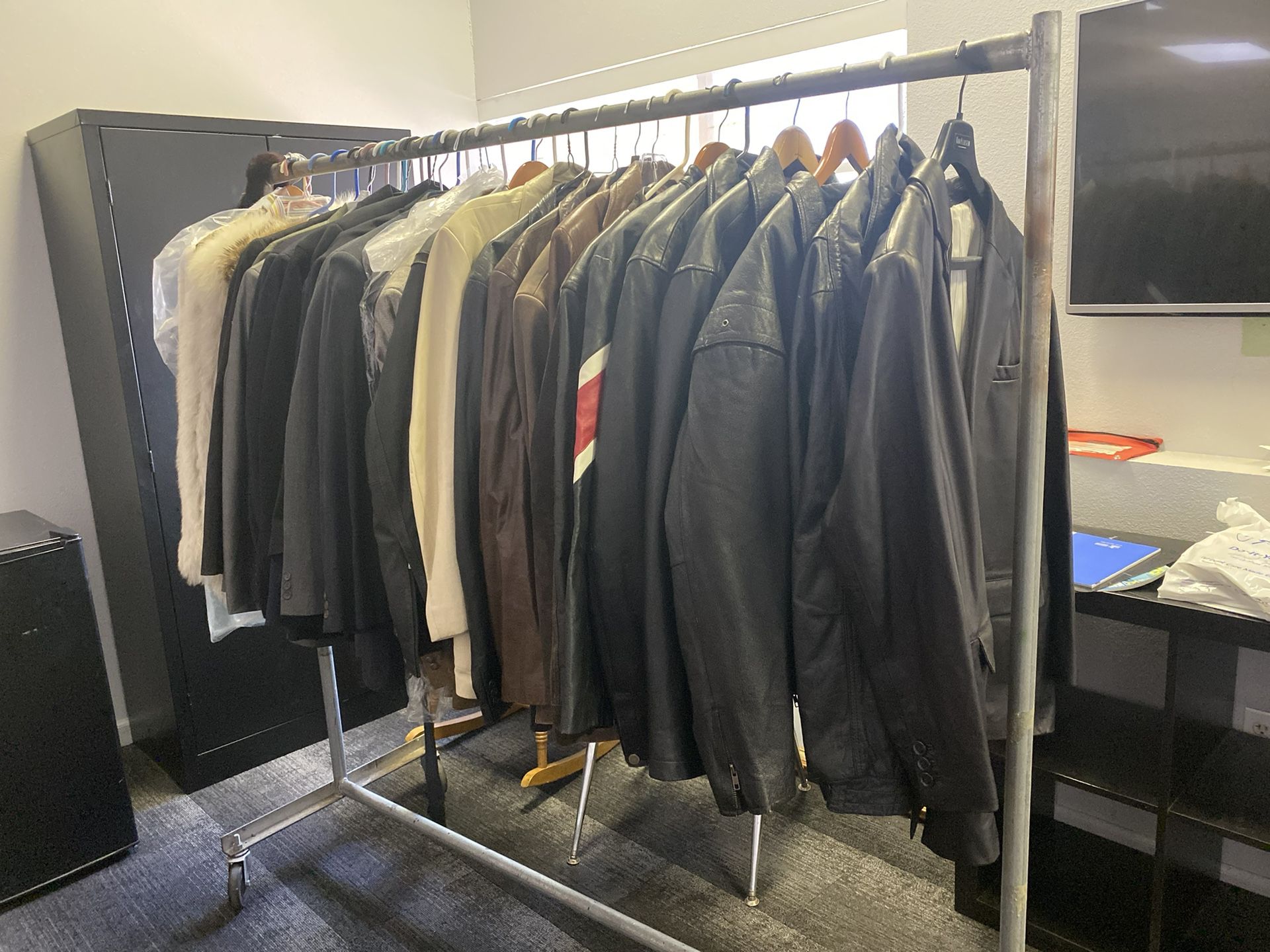 High end jackets, Coats , Fur, Suit Blazers