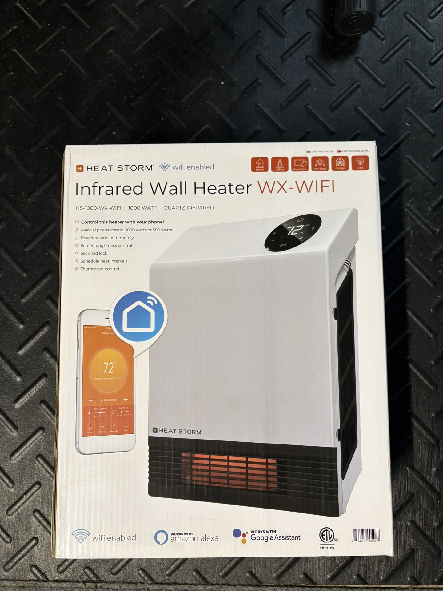 Electric Wall Heater - New
