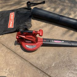 Craftman Electric  Leaf Blower And Vacuum 