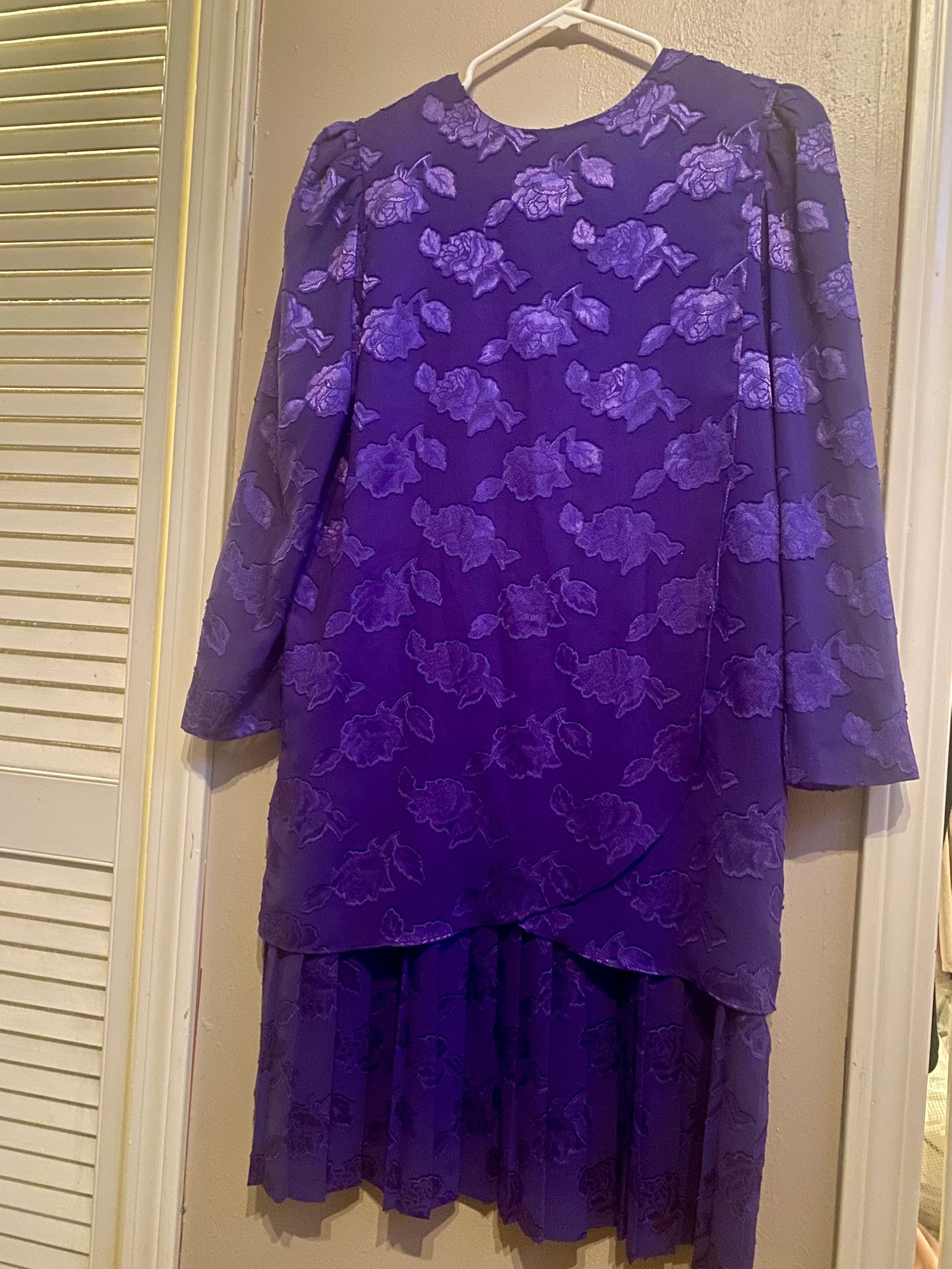 Vintage Purple Dress
