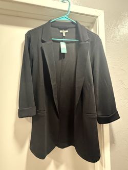 Women’s black blazer size L