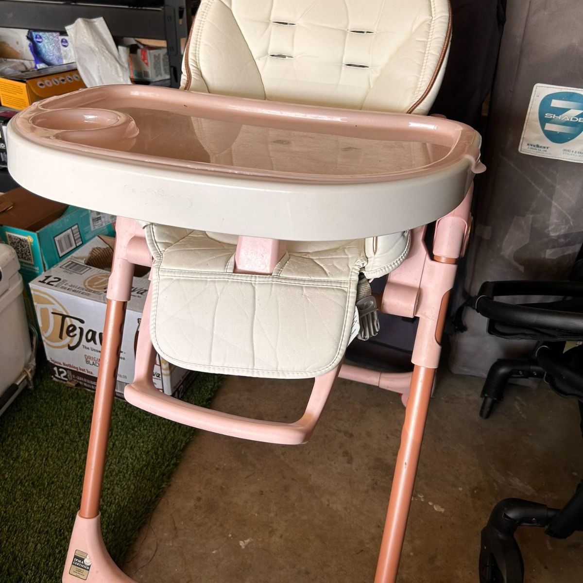 Rose gold high chair hot sale