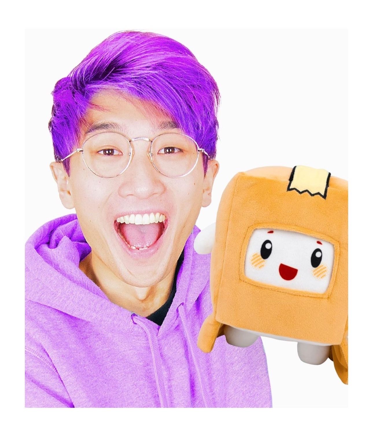 LankyBox Official Merch - Regular Sized 8" Boxy Plush Toy - Stuffed Plushies for Kids - Original Lanky Box Boxy Plushy - Foxy and Boxy Plush YouTube