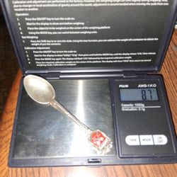 Vintage 0.800 Silver ANTIKO800 0.800 Spoon. Regensburg, Germany.