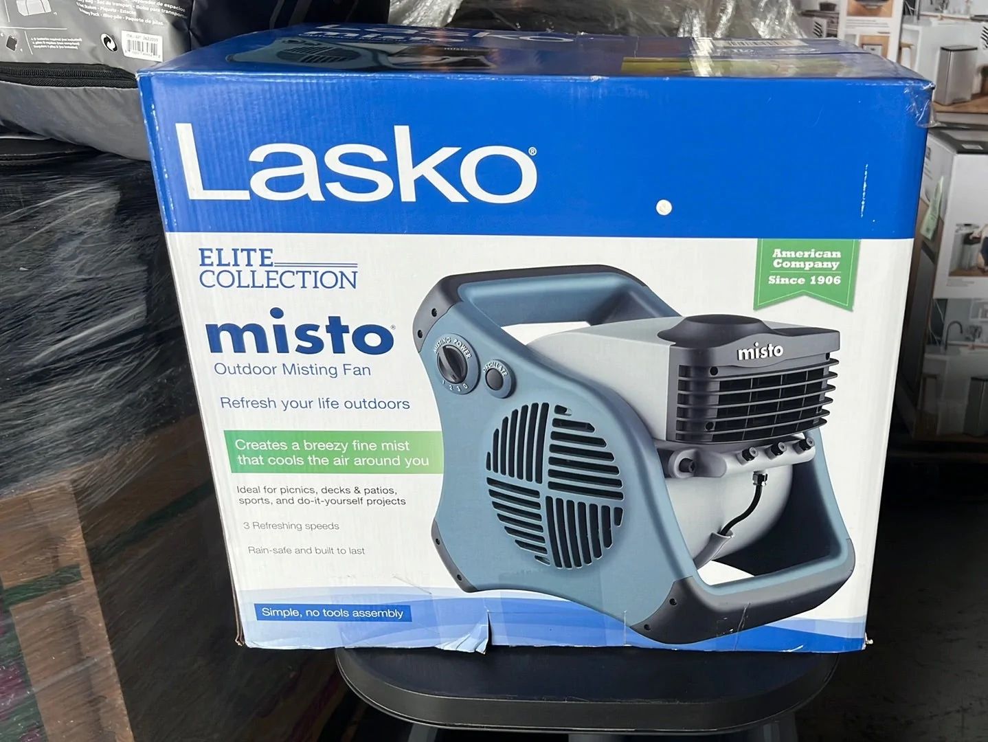Lasko misto outdoor misting fan 🔥👌🏼🔥